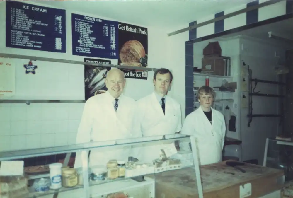 3 generations in the shop