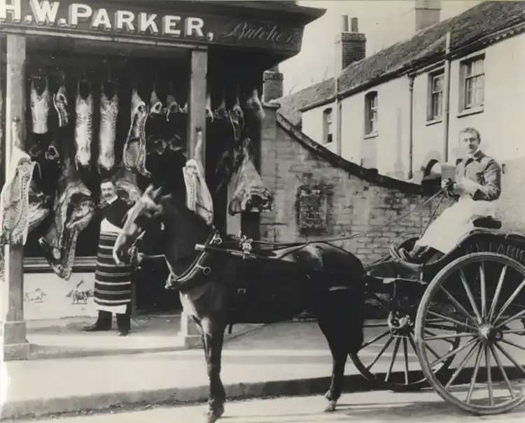 Parker’s shop situated in Carshalton Surrey.